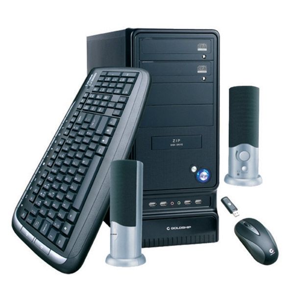 KIT GABINETE+TECLADO/MOUSE S/FIO+ CX SOM LEADERSH